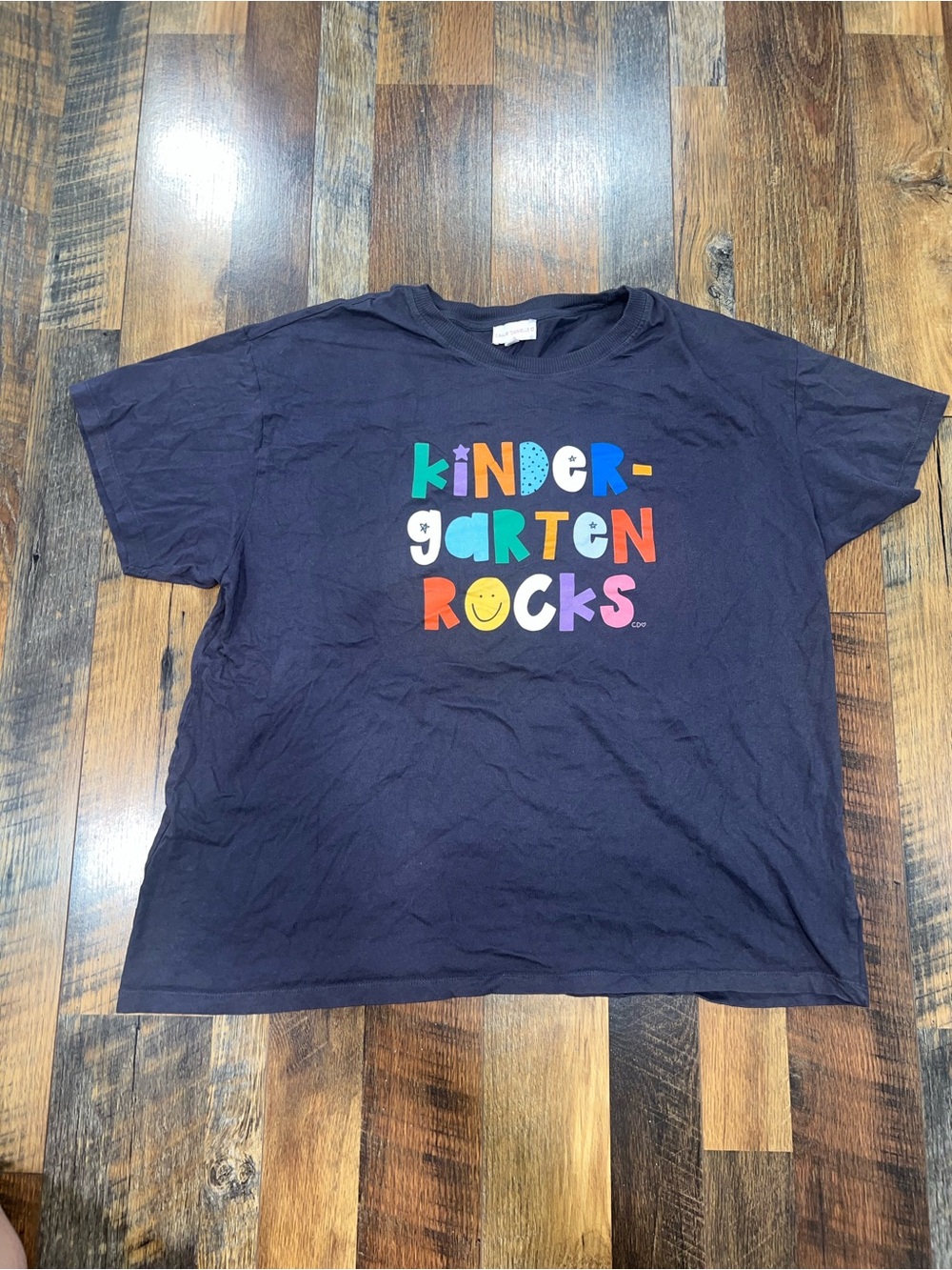 Short Sleeve 'Kindergarten Rocks' Graphic Tee